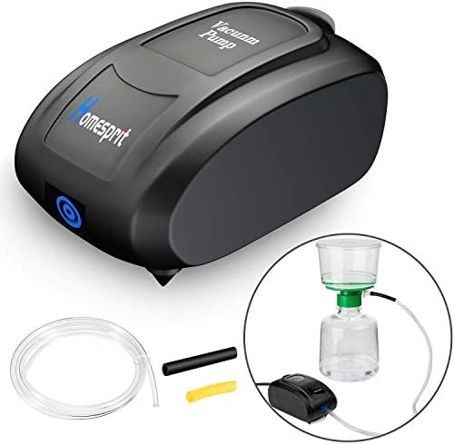 Homesprit lab Vacuum Filtration Pump for Laboratory Vacuum Filtration Distillation Apparatus to Filter The Liquid Quicker