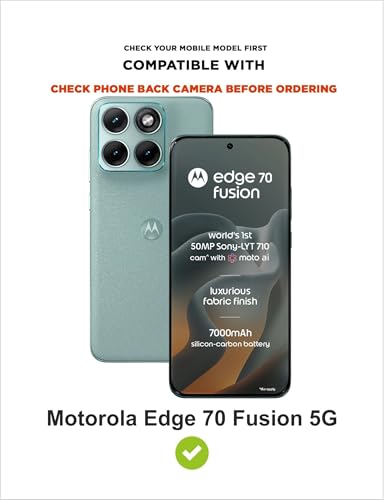Image of SBMS Silicone Back Cover Case for Motorola Edge 70 Fusion 5G | Soft Micro-Fibre Lining Inside | Magsafe Print On Back Side Camera Protection Bump | Shockproof Case Moto Edge 70 Fusion (Purple)