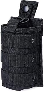 KEESIN Tactical Universal Radio Holster Pouch Holder, 1000D Nylon Military Molle Radio Case for Baofeng Motorola Midland CB Walkie Talkies