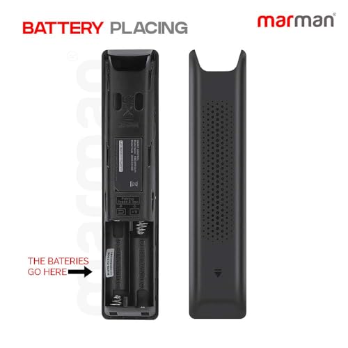 Image of marman Compatible Samsung TV Remote Control BN59 Model Original with Voice Command - Suitable for Android HD 4K LED QLED OLED Samsung TVs - Pairing Must - Match Key by Key with Original Remote