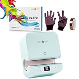 HTVRONT Auto Tumbler Heat Press Machine(Blue), 150 Sheets A4 Sublimation Paper