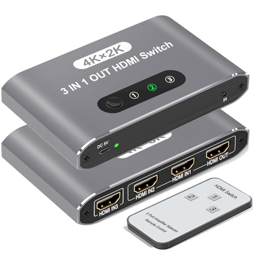HDMI Switch 3 In 1 Out