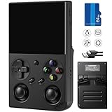 RG35XX Pro 携帯型ゲーム機Linuxシステ IPSOCAフルスクリーン 振動モーター WiFiオンライン対戦 (RG35XX PRO 黒です)