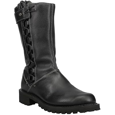 Harley-Davidson FOOTWEAR Womens Melia Riding Casual Boots Mid Calf