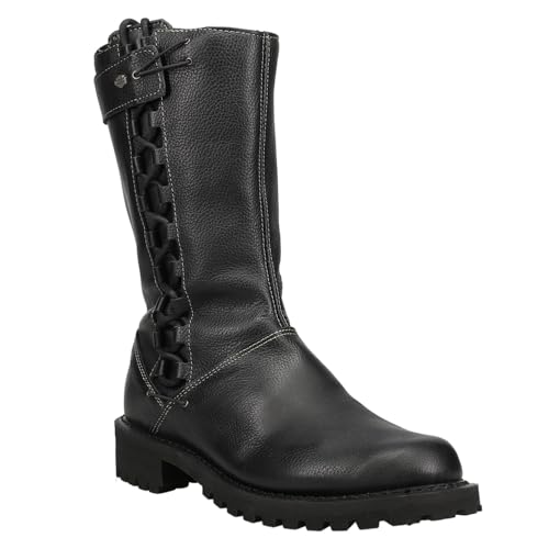 Image of Harley-Davidson FOOTWEAR Womens Melia Riding Casual Boots Mid Calf