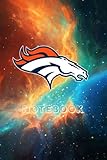 Denver Broncos : NFL Notebook for Professionals and Students, Teachers and Writers 100 Pages, 6x9 inches #12