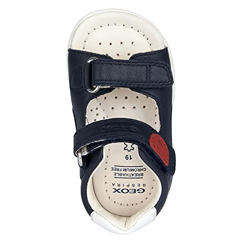 Geox B Sandal Macchia Boy, Bimbo 0-24, Blu (999 Navy), 22 Eu - 4