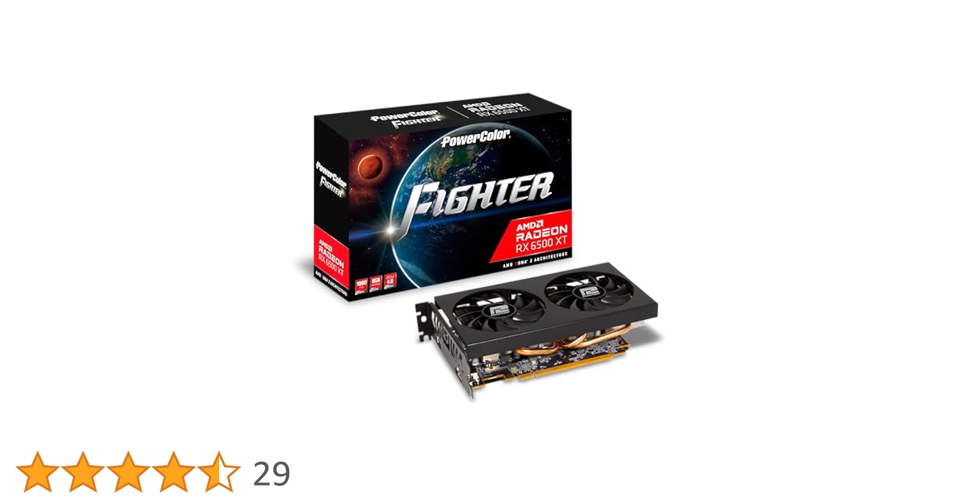 Amazon | Power Color AMD Radeon RX6500XT 搭載 グラフィック