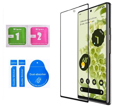 Image of Premium Tempered Glass Screen Protector for Google Pixel 6A - Ultra-Clear, Scratch-Resistant, Bubble-Free Installation