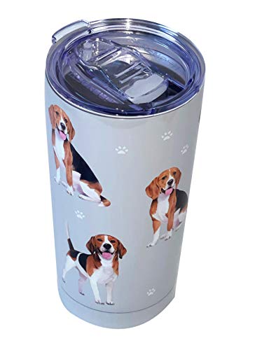 Beagle Tumbler 16 Oz Stainless Steel Travel Mug - Hot or Cold Dri...