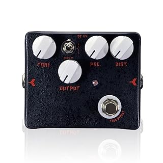 OUSIKA Accessoires de pièces de Guitare électrique pédale d’effet de Guitare à Distorsion véritable contournement for pédale d’effet de Guitare Guitare Tuner - Les Beatles, Paul McCartney, John Lennon, RIngo Starr, George Harrison