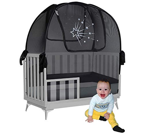 Aussie Cot Net - Baby Crib Tent To Keep Baby From Climbing Out - Toddler Proof Crib Netting Mosquito Net #TOP5