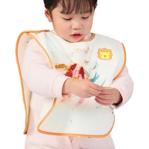 Pcingsia Baberos de comida para bebés | Baberos absorbentes para bebés | Baberos absorbentes para bebés para niños y niñas, baberos de lavado facial, baberos impermeables para niños pequeños, atributo