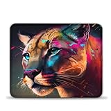 [Bords cousus durables] Ce tapis de souris présente des bords délicats qui préviennent l'usure. Il ne gondole pas et garantit une utilisation prolongée sans déformation ni décollement.