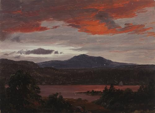 Toile modern peinture d'art Frederic Edwin Church - Toile haut de gamme Turner Pond 60x90cm