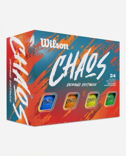 Wilson 2024 Chaos Golf Balls