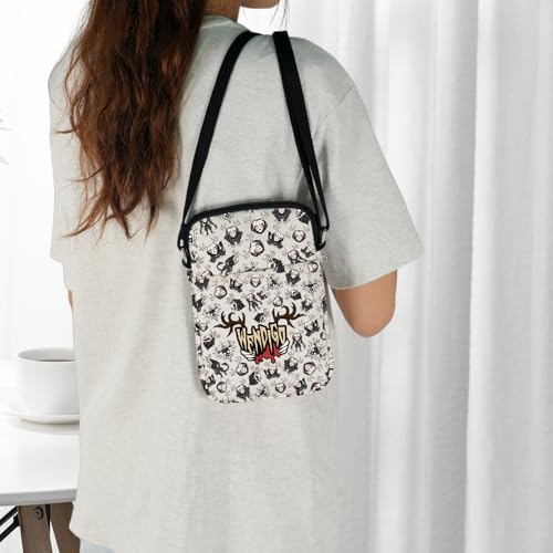 JXGZSO Wendigo Cryptid Crossbody Bag Cryptozoology Gift Cryptid Creature Gift Mythical Wendigo Monster Shoulder Bag3