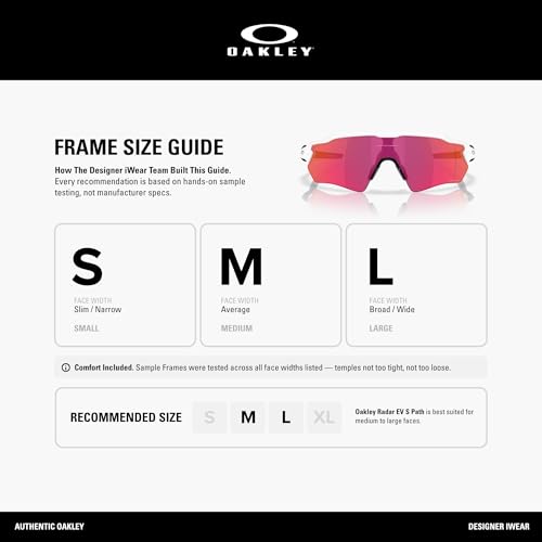 Image of Oakley Radar EV S Path OO9510 Shield Sunglasses for Men for Women