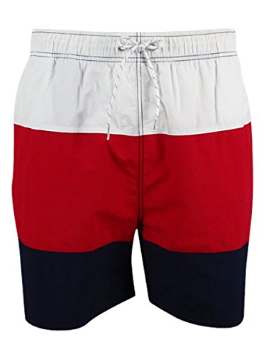 Nautica Men's Quick Dry Color Block Swim Trunk