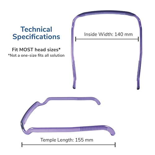 Curly Thick Hair - Large Headband - Hand-Wrapped Patterned (Relaxed, Black and Gold Aztec)4