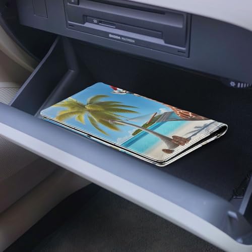 Bolsa multiuso cuero Beach Giraffe miniatura 7