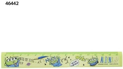 Amazon トイストーリー エイリアン ものさし スリム15cm定規 イラストタッチ ディズニー ラクガキ 定規 文房具 オフィス用品