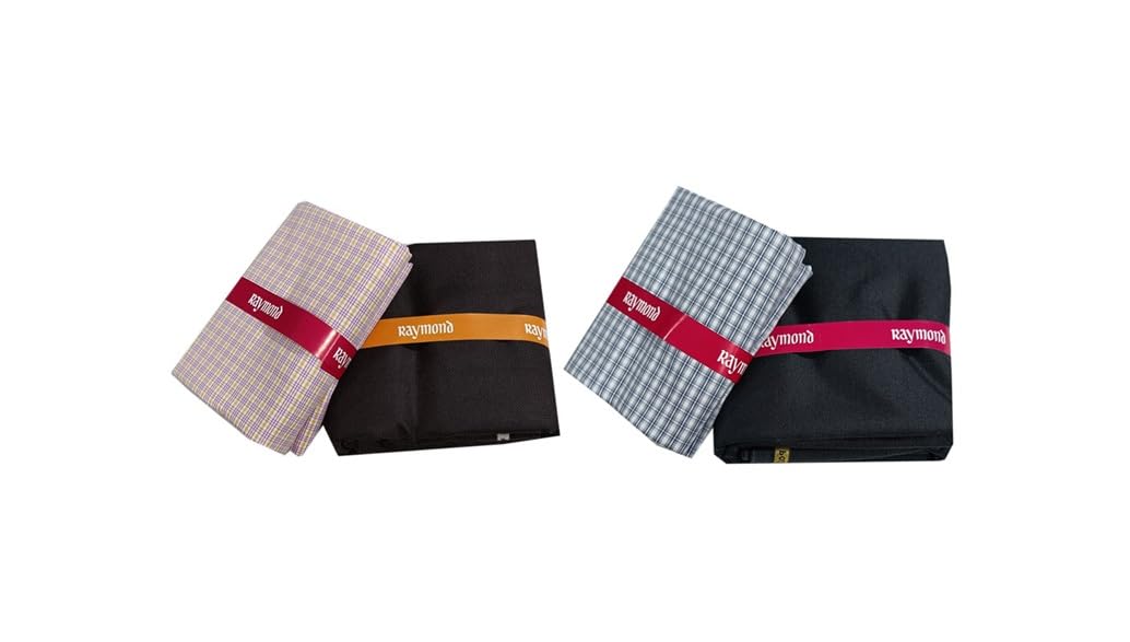 Raymond Men’s Shirt & Trouser Fabric Combo | Premium Formal Wear Set | Shirt Fabric + Pant Fabric | Office & Occasion Wear-image-32