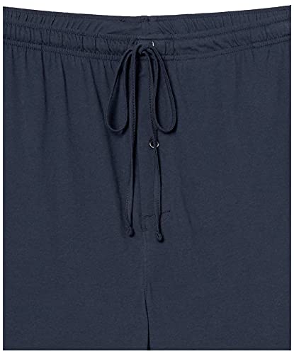 Image of Amazon Essentials Men's 9 inch Knit Pajama Shorts with Elastic Waist and Drawstring, Loungewear (Available in Big & Tall)