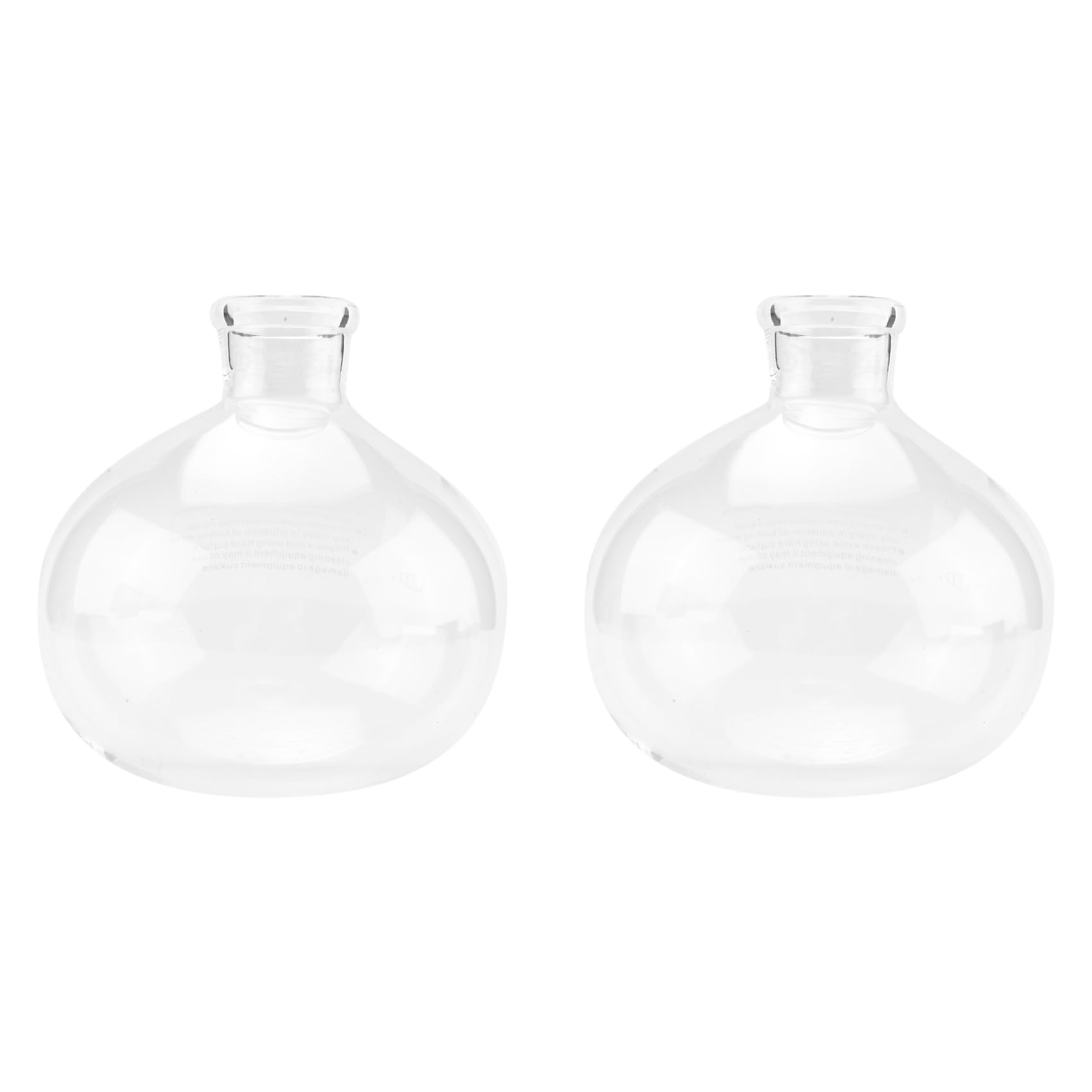 Hndhbfgrt 2X Coffee Syphon Pot Accessories -3/5Cup Glass Siphon Vacuum Pot Coffee Maker Parts Replace(D)