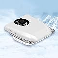 FQMYLTYN 12V Electric RV Air Conditioner, Universal Rooftop Top-Mounted Integrated RV Air Conditioner, Fast Cooling, Parking Air Conditioner for RVs, Camper, Truck, Buses, Van
