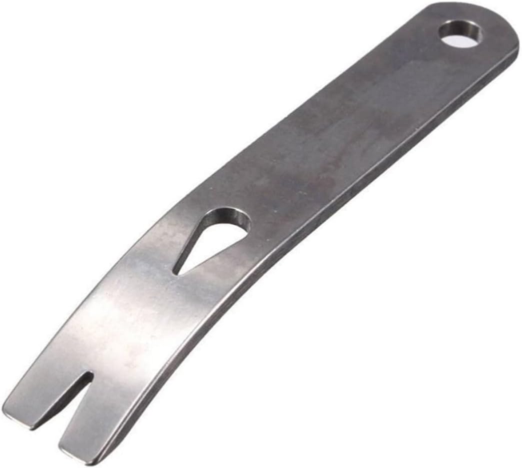 Pocket Pry Bar Portable Stainless Steel Utility Widgy Bar Tool Professional Opening Lever for Bushcraft Survival