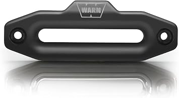 WARN 100333 Winch Accessory Premium 1.0" Fairlead, Black