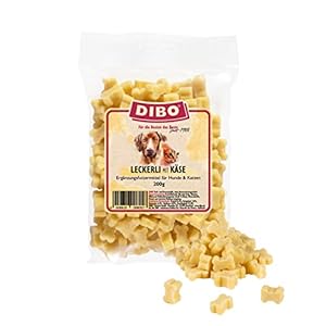 DIBO Leckerli mit Käse, 200g Beutel – Hundesnack klein und praktisch Training Hundeleckerlies, gesund und lecker, Belohnung für Hund und Katze