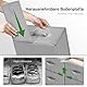 CaptainFive Kleiderschrank Organizer, Schrank Organizer 5 Fächer, 43 x 30 x 20cm, Schubladen-Ordnungssystem, Stapelbare und Faltbare Aufbewahrungsbox für Pullover, Bettlaken, Badehandtuch (3er Set, L)