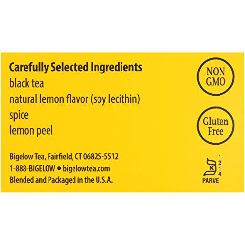 image for Bigelow Tea Bigelow Lemon Lift Black Tea Bags 28 Count (Pack of 1) Lem