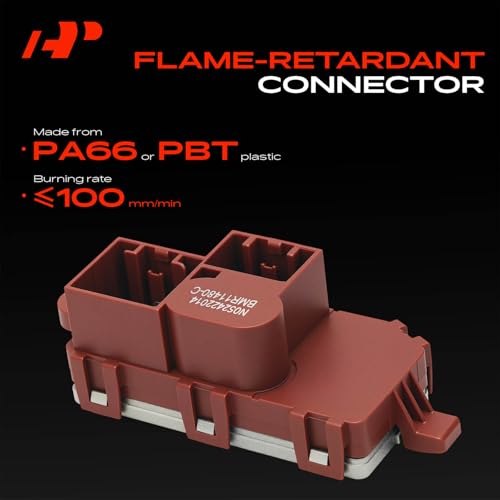 Image of A-Premium Front HVAC Blower Motor Resistor Compatible with Ford & Lincoln | for Escape 2015-2019, MKC 2017-2019, C-Max 2016-2018