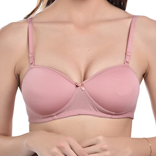 Image of SkyBeauty Premium Women's Padded Every Day Bra Multi-Pack