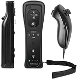 Controller for Wii, PowerLead Built-in Motion Plus Remote and Nunchuck Controller for Nintendo Wii...