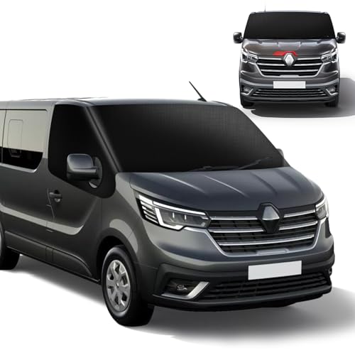 Housse de protection pare-brise Renault Trafic bâche imperméable 600D anti-UV gel glace poussière