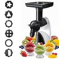 STARLYF Perfect Ice Cream – Healthy Frozen Fruit Dessert Machine, Gluten Free & Dairy Free Friendly – 100% Natural Ice Cream & Sorbet Maker – Fruit Smoothie Maker - No Added Sugar Needed