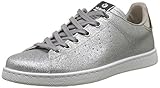 Zapatillas bajas. Victoria Deportivo Glitter, Zapatillas Unisex Adulto, Plateado (Plata), 37 EU