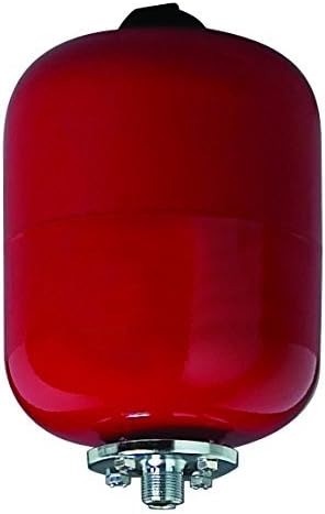 35 Litre Red Replaceable Membrane Heating Expansion Vessel Tank with 3/4 Connection by Aquasystem