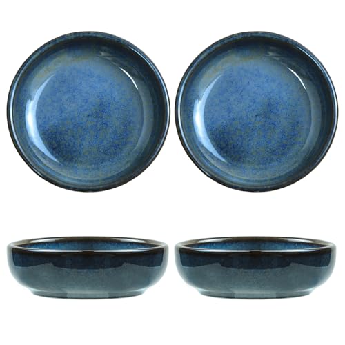Colias Wing 3 Inch Vintage Style Kiln Glazed Ceramic Side Dishes Korean Bowls Seasoning Dishes Soy...