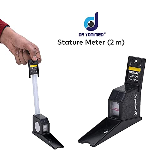 Image of (2m /200cm) Stature Meter (Stadiometer /Height Scale) Wall Mounted For Adult & Children Height Measuring Tape