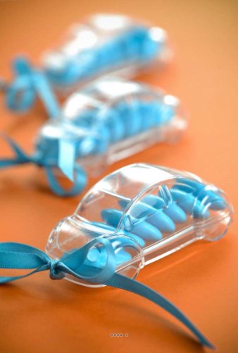 Artificielles.com - Boite transparente Voiture X4 a garnir en PVC idéale pour vos dragees Cover