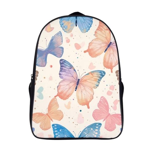 Sac à dos papillon enfants imperméable pour protéger les cahiers de primaire et maternelle