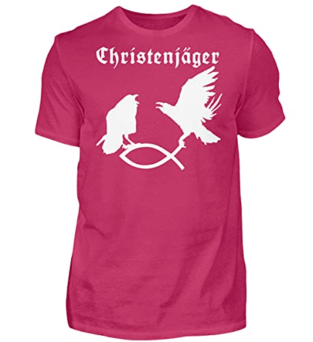 T-Shirt Odin's Raben Hugin et Munin vêtement mythologie scandinave haut corbeau viking homme L