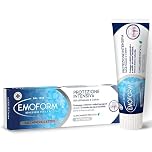 Emoform Dentifricio Protezione Intensiva 75ml con Sali di Potassio e Calcio - Protegge i Colletti Gengivali Deboli e lo Smalto dei Denti Sensibili - Sbiancamento Denti, dona un Bianco Naturale