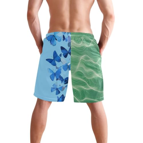 Short de plage extensible homme vert surf idéal pour les journées de glisse - 2