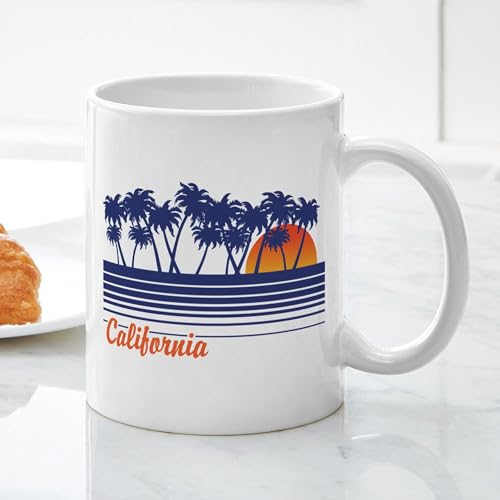 Taza de cerámica 11 oz color variados miniatura 5